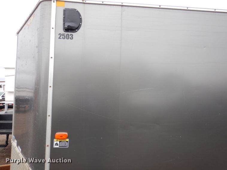 image for item JK9491 2014 H & H  enclosed cargo trailer