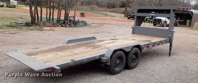 image for item JO9585 2021 Diamond C  tilt deck equipment trailer