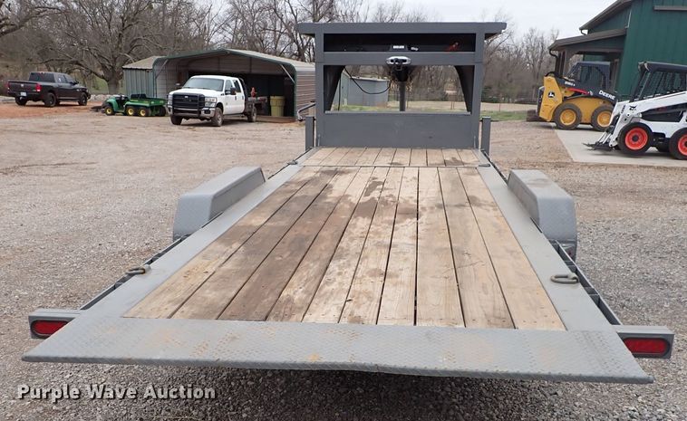 image for item JO9585 2021 Diamond C  tilt deck equipment trailer