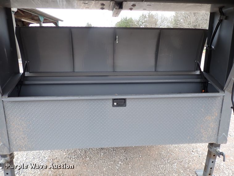 image for item JO9585 2021 Diamond C  tilt deck equipment trailer