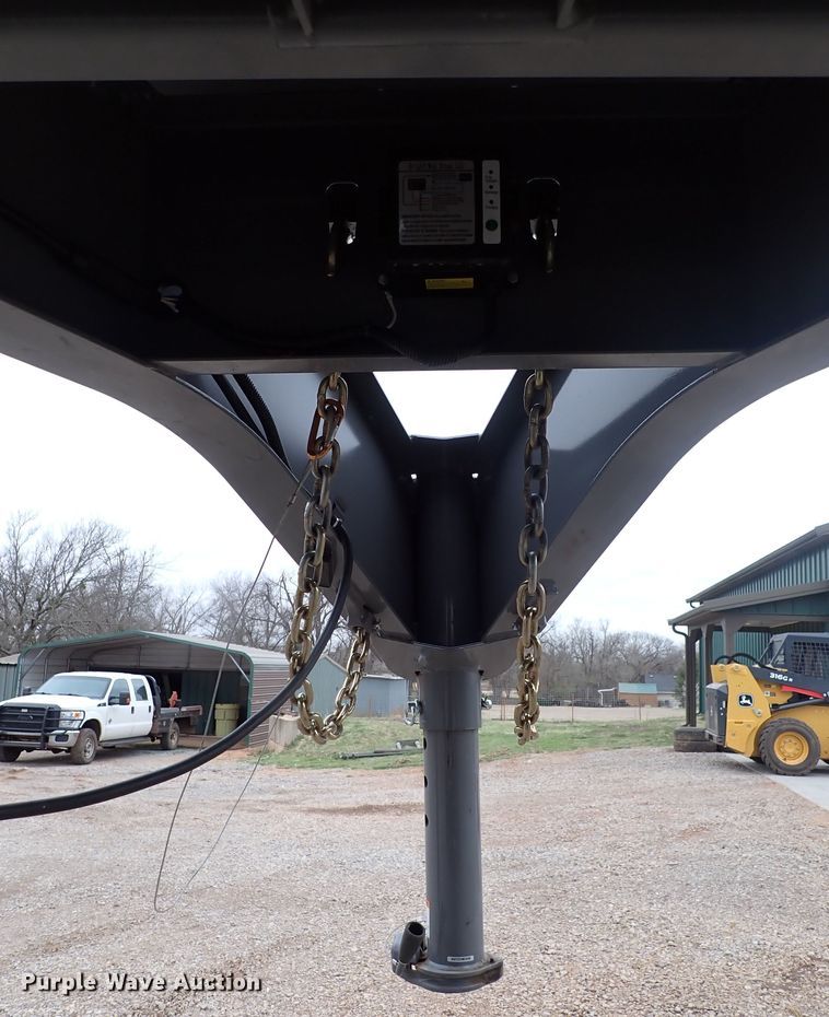 image for item JO9585 2021 Diamond C  tilt deck equipment trailer