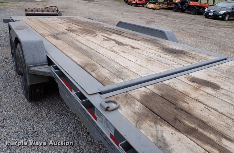 image for item JO9585 2021 Diamond C  tilt deck equipment trailer