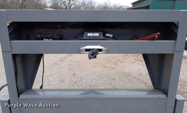 image for item JO9585 2021 Diamond C  tilt deck equipment trailer