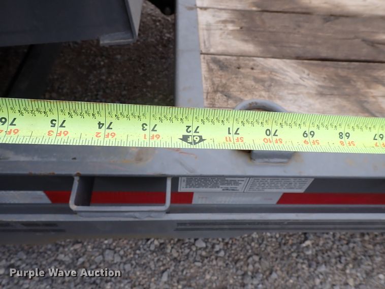 image for item JO9585 2021 Diamond C  tilt deck equipment trailer