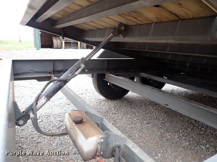 image for item JO9585 2021 Diamond C  tilt deck equipment trailer