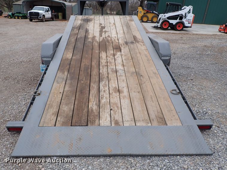 image for item JO9585 2021 Diamond C  tilt deck equipment trailer