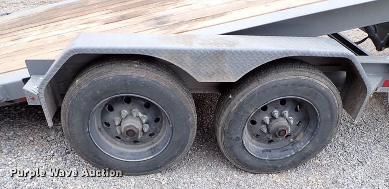 image for item JO9585 2021 Diamond C  tilt deck equipment trailer