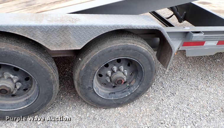 image for item JO9585 2021 Diamond C  tilt deck equipment trailer