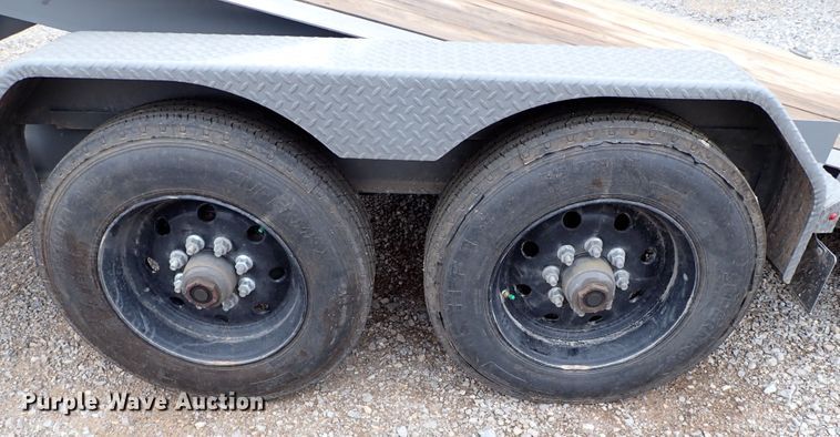 image for item JO9585 2021 Diamond C  tilt deck equipment trailer