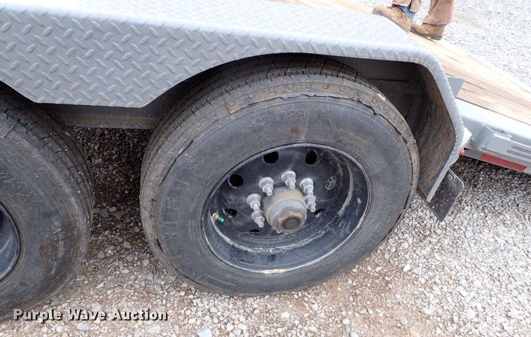 image for item JO9585 2021 Diamond C  tilt deck equipment trailer