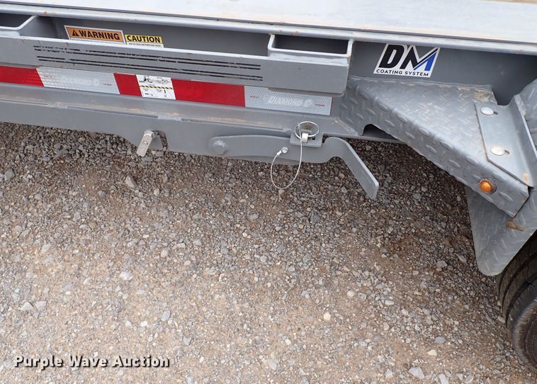 image for item JO9585 2021 Diamond C  tilt deck equipment trailer