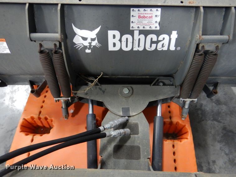 image for item LJ9806 2017 Bobcat 72" W skid steer snow plow