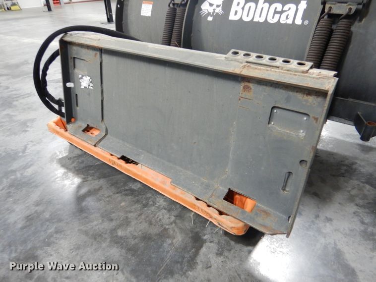 image for item LJ9806 2017 Bobcat 72" W skid steer snow plow