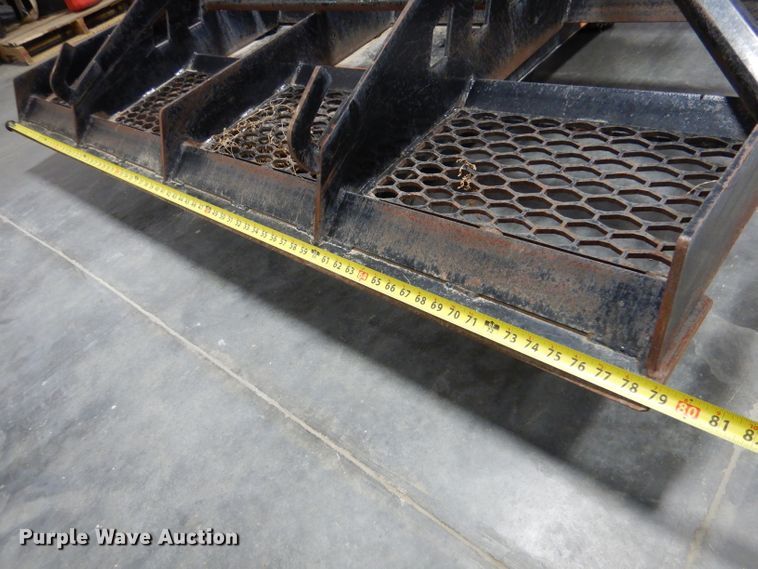 image for item LJ9807 Legend 79" W skid steer land leveler