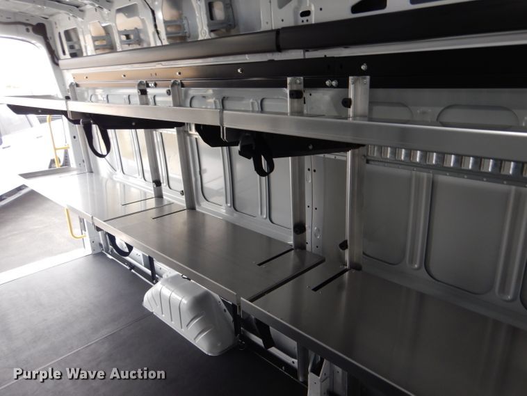 image for item LJ9843 (2) aluminum shelving systems