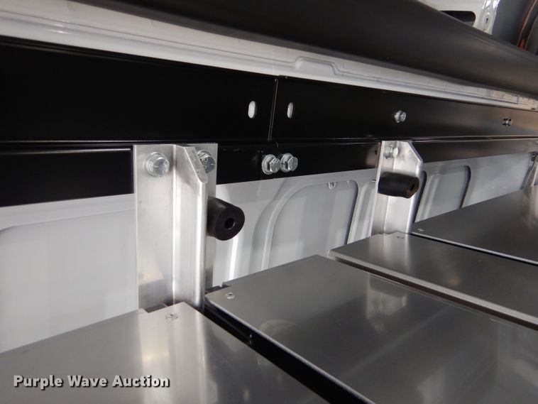 image for item LJ9843 (2) aluminum shelving systems