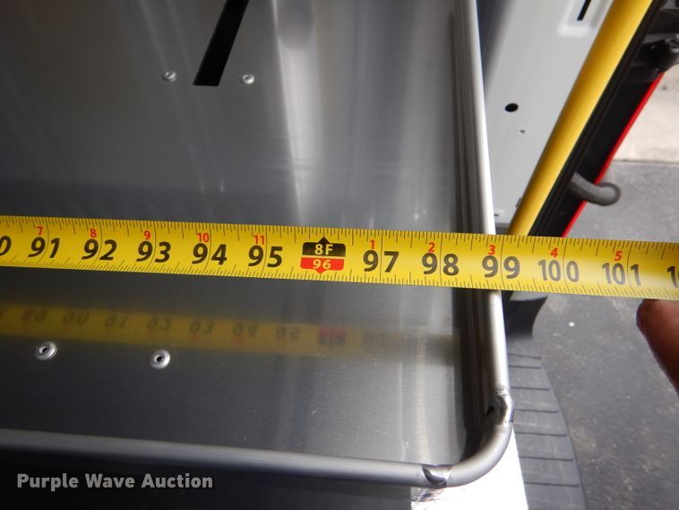 image for item LJ9843 (2) aluminum shelving systems