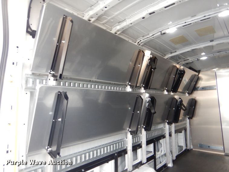 image for item LJ9843 (2) aluminum shelving systems