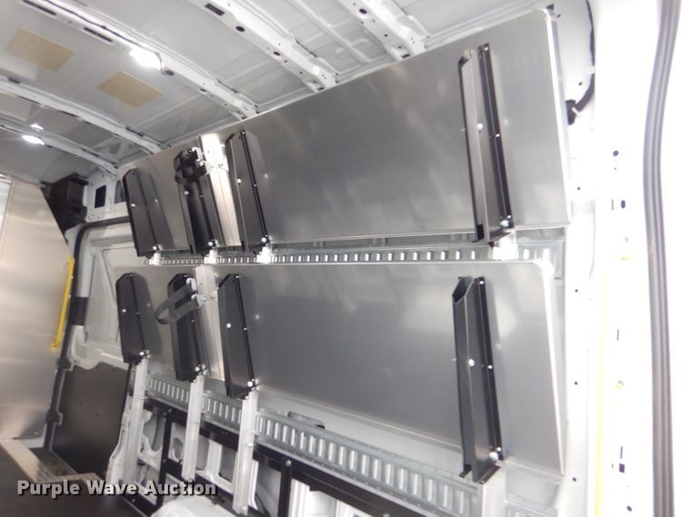 image for item LJ9843 (2) aluminum shelving systems