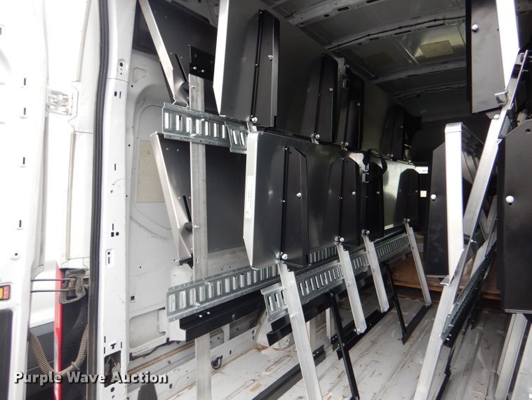 image for item LJ9843 (2) aluminum shelving systems