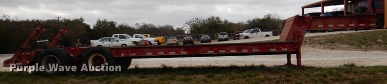 image for item MK9531 1973 Hyster  equipment trailer