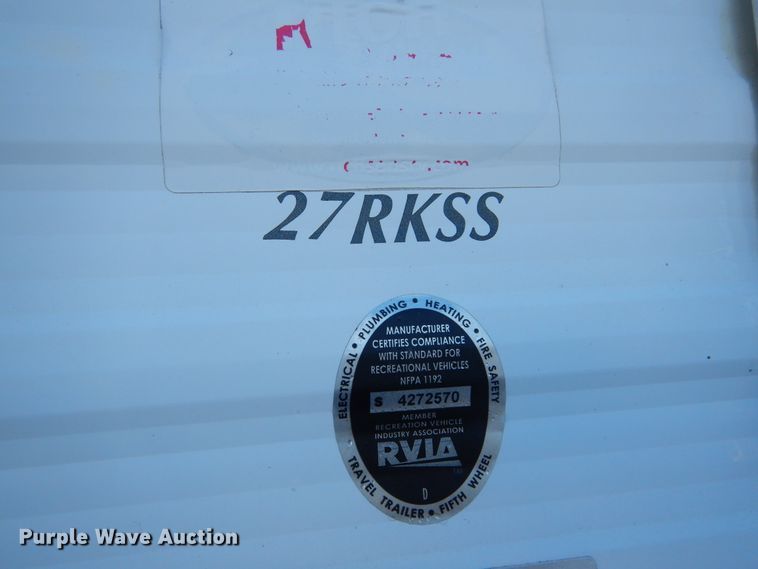 image for item MX9887 2017 Forest River Wildwood  camper