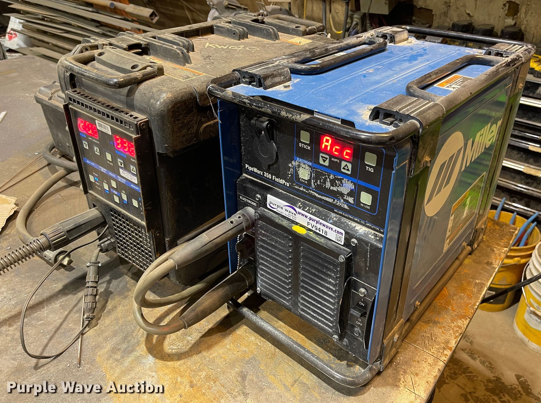 Miller PipeWorx 350 FieldPro welder in Hoyt, KS Item FV9418 sold