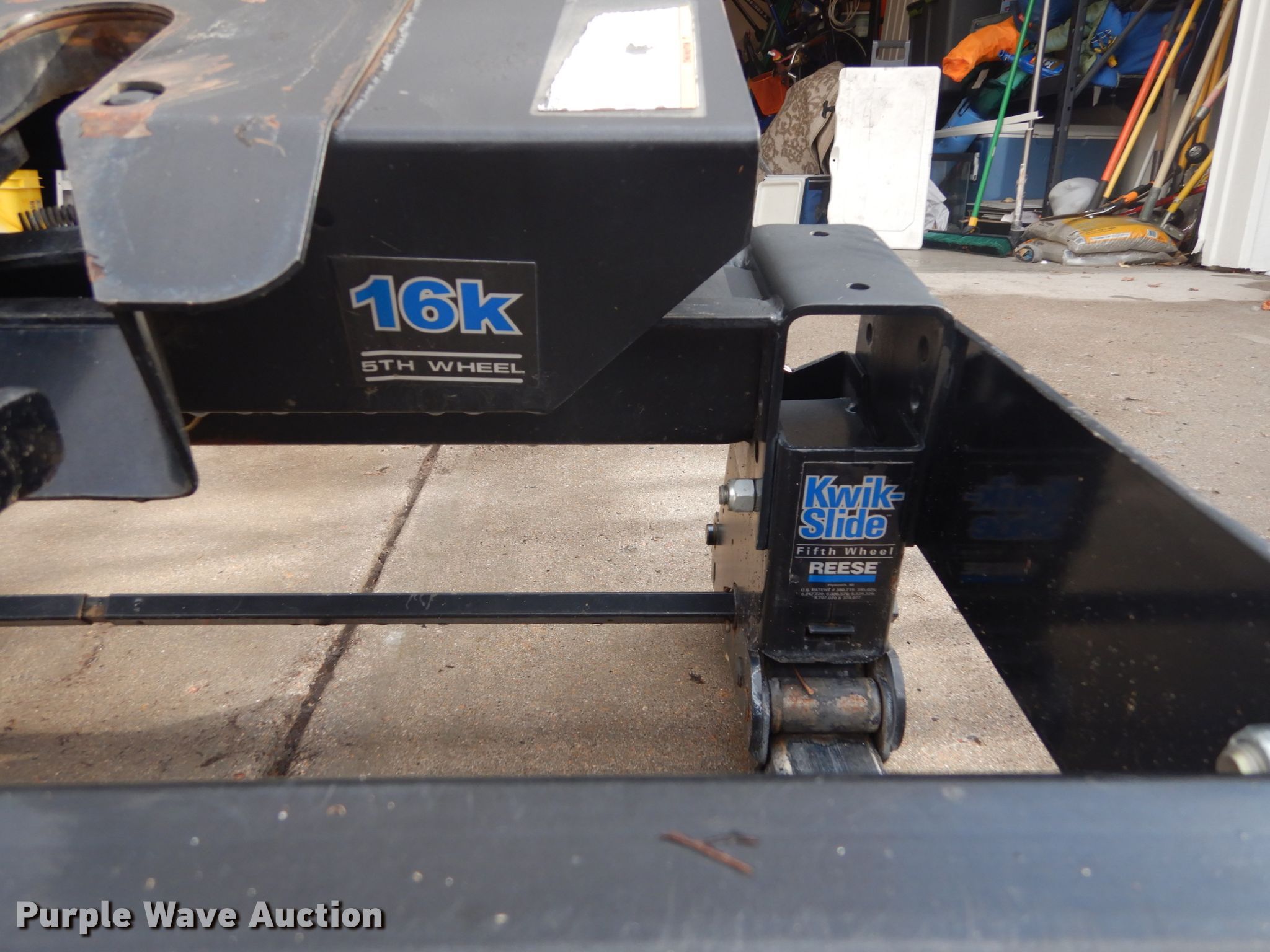 Reese 16K KwikSlide fifth wheel hitch in Denver, CO Item IH9288 sold Purple Wave
