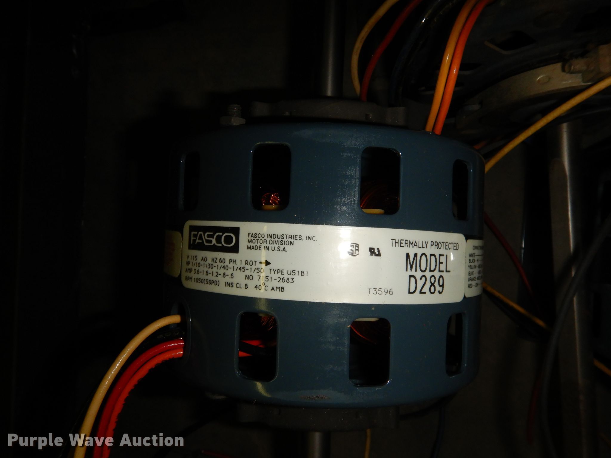 (10) electric motors in Topeka, KS Item JV9299 sold Purple Wave