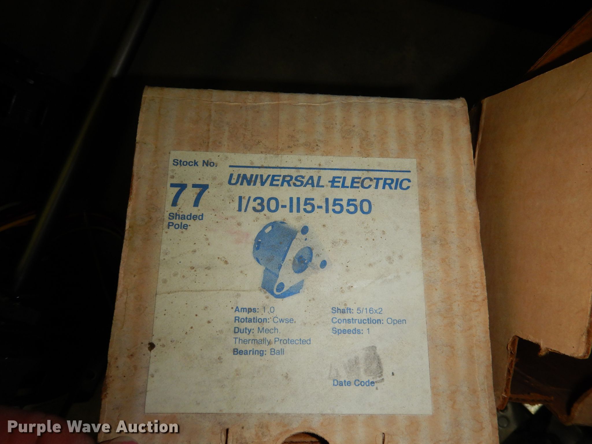 (10) electric motors in Topeka, KS Item JV9299 sold Purple Wave