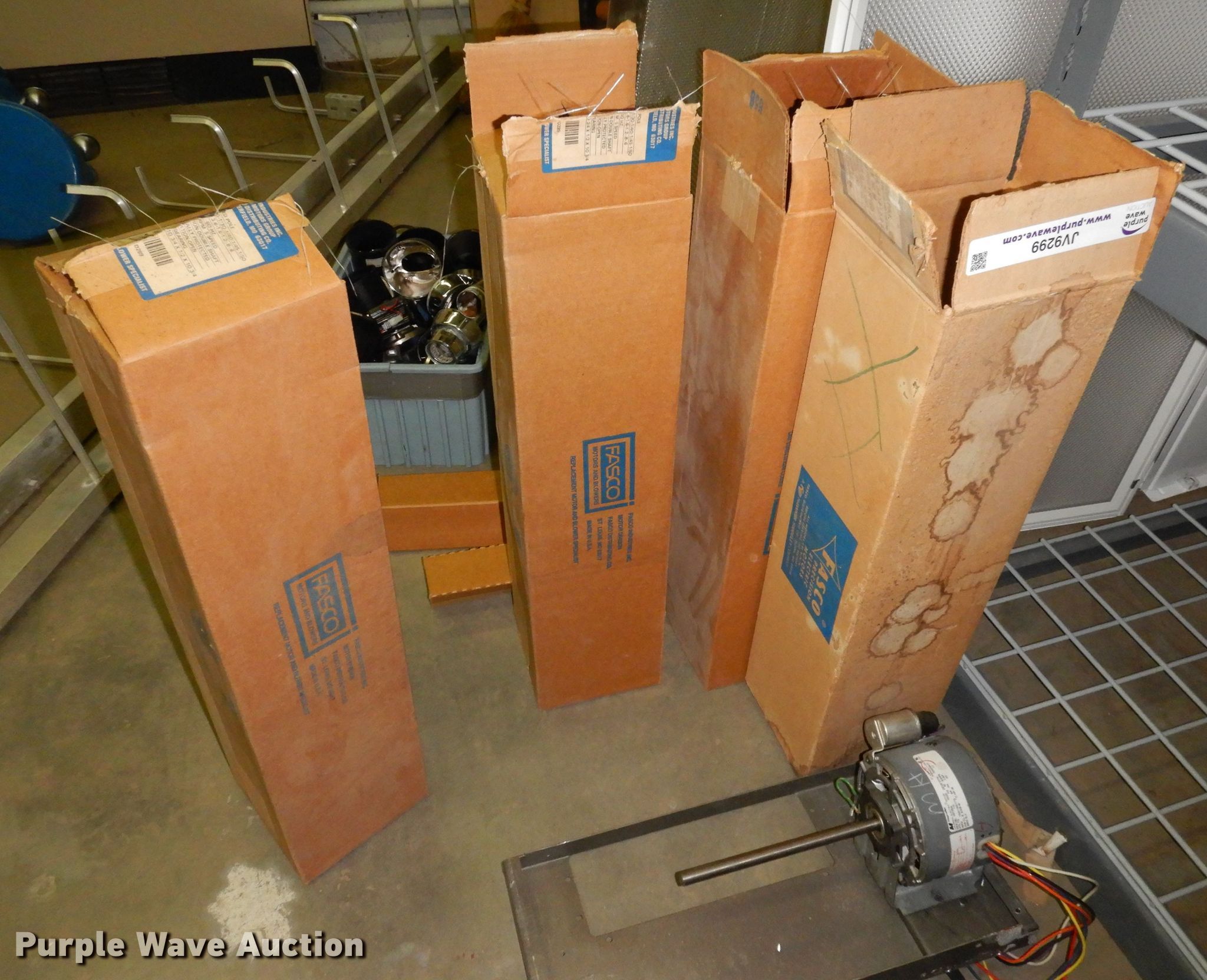 (10) electric motors in Topeka, KS Item JV9299 sold Purple Wave