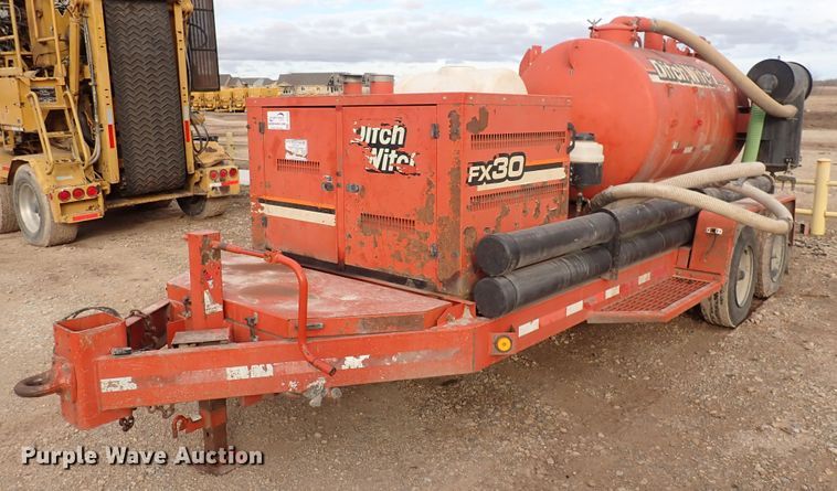 image for item DC4102 2011 Ditch Witch FX30  vacuum excavator