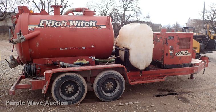 image for item DC4102 2011 Ditch Witch FX30  vacuum excavator
