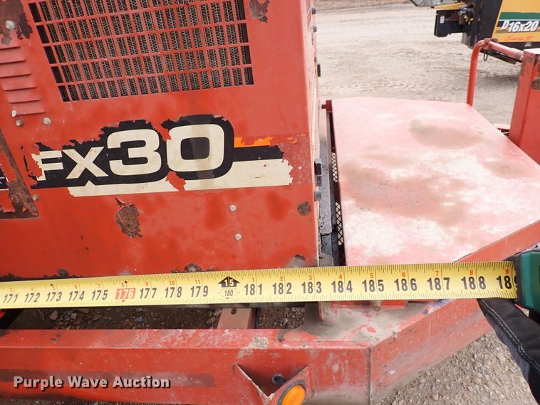 image for item DC4102 2011 Ditch Witch FX30  vacuum excavator