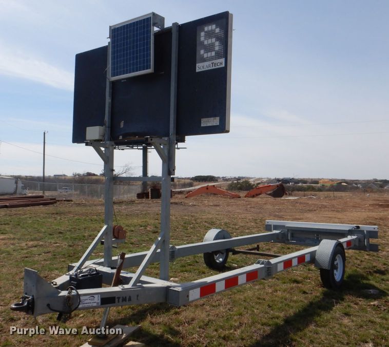 2012 Gregory TTMA100 crash attenuator trailer in Decatur, TX Item