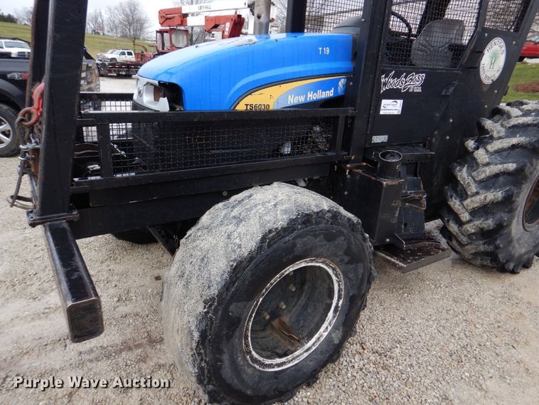 image for item DH8237 New Holland TS6.030  MFWD tractor