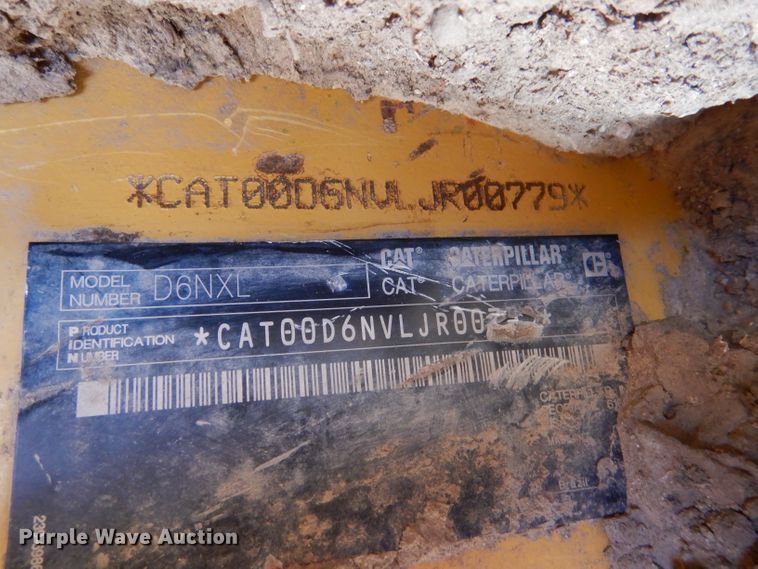 image for item DJ7592 2012 Caterpillar D6N XL  dozer