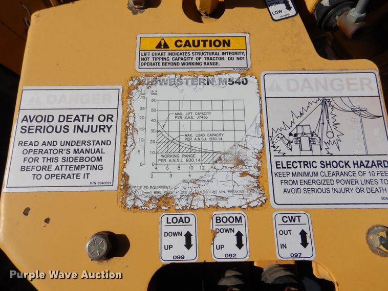 image for item DJ7593 2006 John Deere 700J LGP  pipelayer