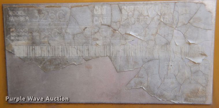 image for item DJ7594 2005 Caterpillar 325CL  excavator