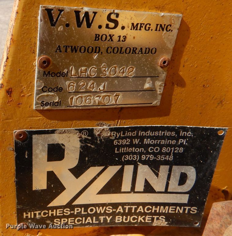 image for item DJ7597 2007 John Deere 624J  wheel loader