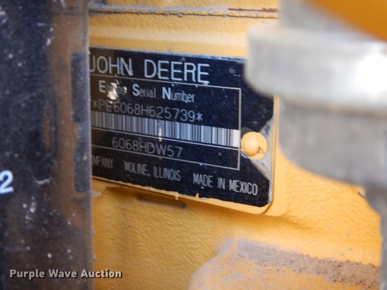 image for item DJ7597 2007 John Deere 624J  wheel loader