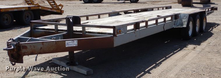 image for item DJ7606 1997 Shop built  equipment trailer