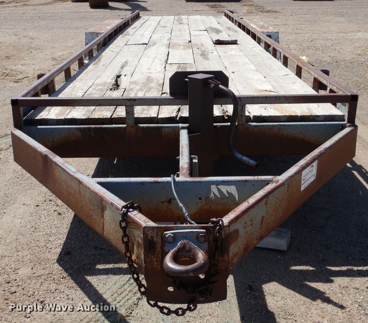 image for item DJ7606 1997 Shop built  equipment trailer