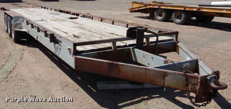 image for item DJ7606 1997 Shop built  equipment trailer