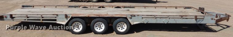 image for item DJ7606 1997 Shop built  equipment trailer