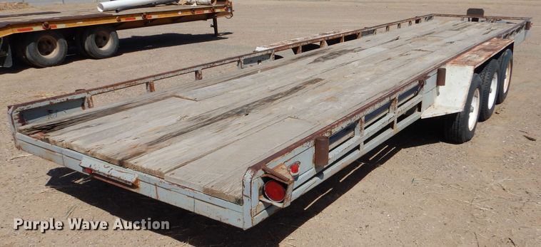 image for item DJ7606 1997 Shop built  equipment trailer