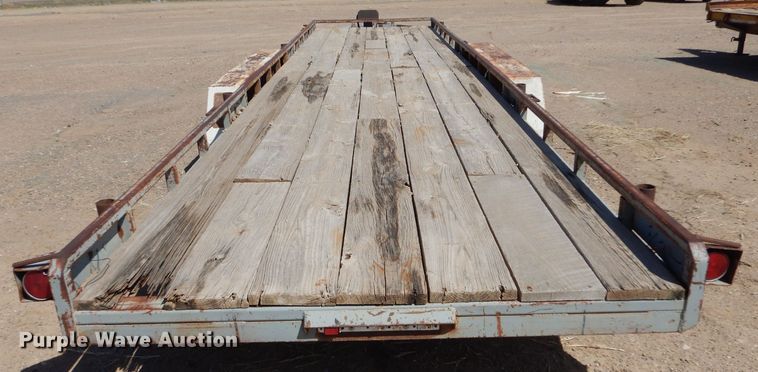 image for item DJ7606 1997 Shop built  equipment trailer