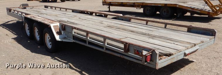 image for item DJ7606 1997 Shop built  equipment trailer