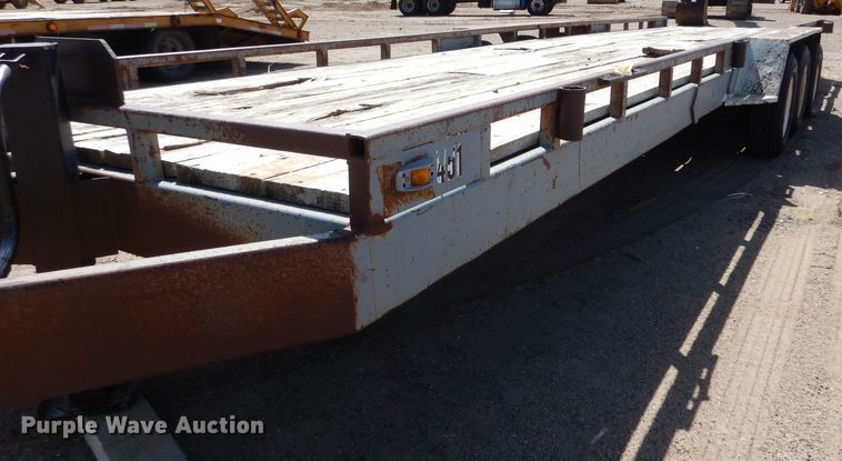 image for item DJ7606 1997 Shop built  equipment trailer