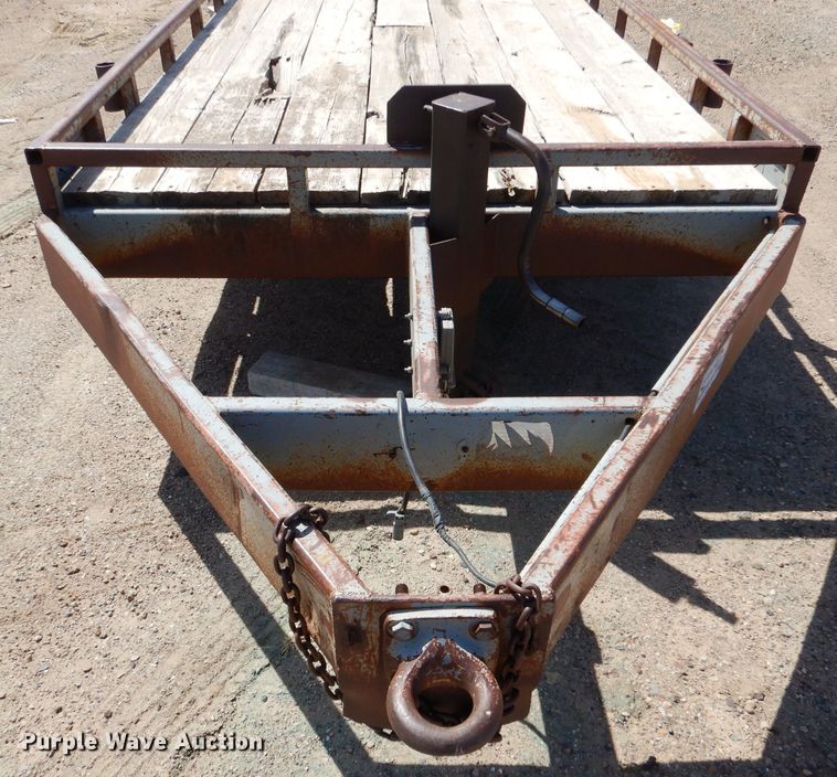 image for item DJ7606 1997 Shop built  equipment trailer